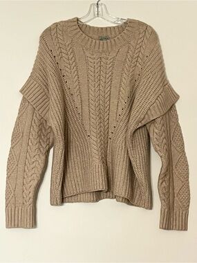 Evereve Jamison Myles Cable Knit Sweater